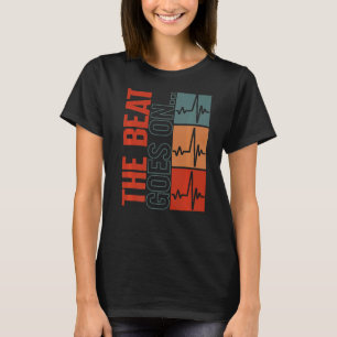 Camiseta O Batimento Da Cirurgia De Transplante Cardíaco Pa