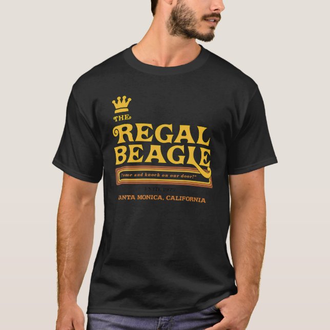 Camiseta O Beagle Engraçado Regal (Frente)