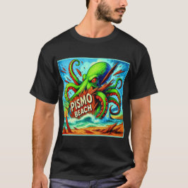 CAMISETA "O BEAST DOS CAMADORES NA PRAIA DE PISMO".