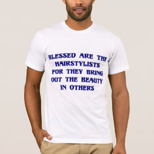 Camiseta O Beautician traz para fora à beleza em outro