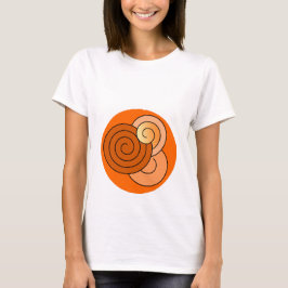 Camiseta O bebê da maternidade enrolou design sutil