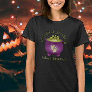 Camiseta O bebê está a fazer o anúncio do bebê do Dia das B