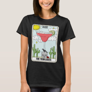 Camiseta O Bebendo de coquetel de álcool do Cartão Tarot Ma