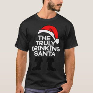 Camiseta O Bebendo Seltzer Duro O Bar De Natal Craw