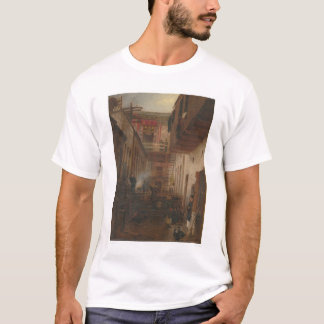 Camiseta O beco de Chinatown, canta a lavagem de Yuen &