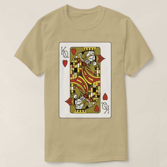 Camiseta O Beijo Brincando de Klimt por Tobe Fonseca (Frente do Design)