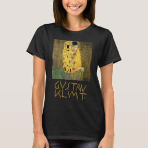 Camiseta O Beijo de Gustav Klimt, Arte Nova Antiga