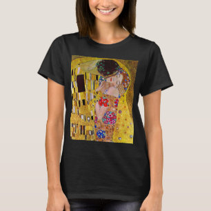 Camiseta O Beijo de Gustav Klimt, Vintage Art Nouveau