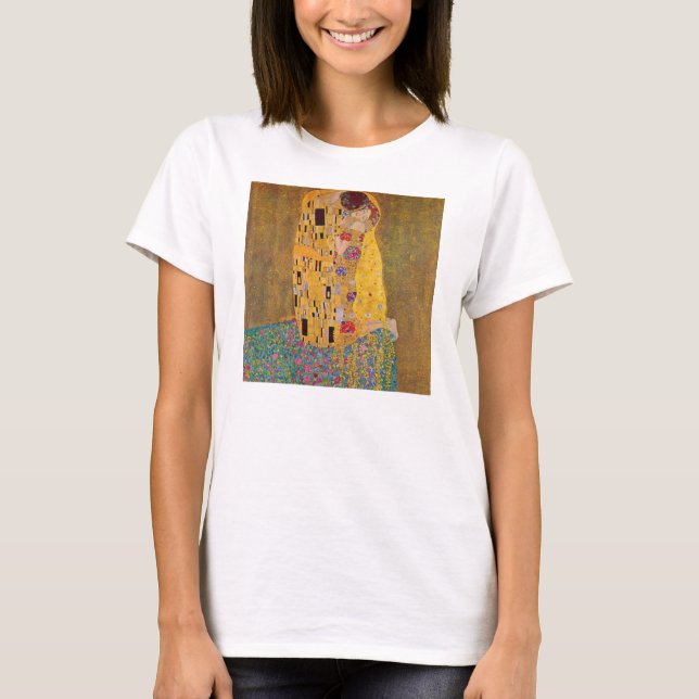 Camiseta O Beijo de Klimt (Frente)