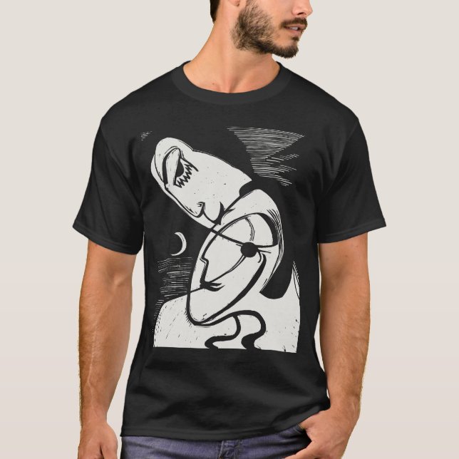 Camiseta O Beijo, Ernst Ludwig Kirchner (Frente)