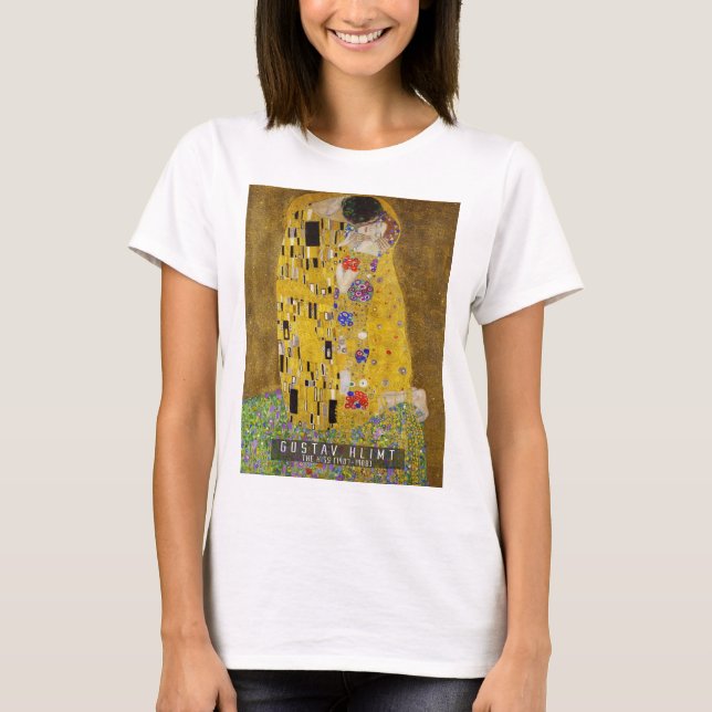 Camiseta O Beijo - Gustav Klimt (Frente)