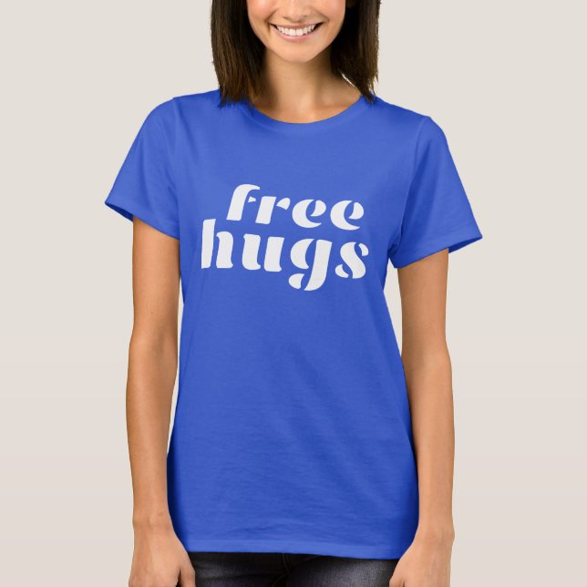 Camiseta O Bella das mulheres livres dos abraços+Jérsei (Frente)