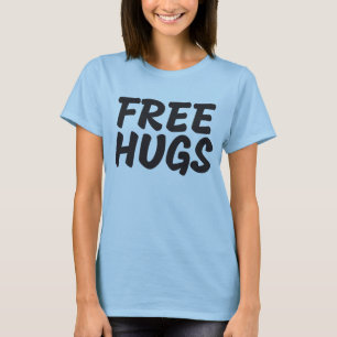 Camiseta O Bella das mulheres livres dos abraços+T-shirt da