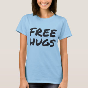 Camiseta O Bella das mulheres livres dos abraços+T-shirt da