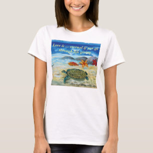 Camiseta O Bella das mulheres+Parte superior do círculo de