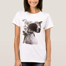 Camiseta O belo ponteiro no campo