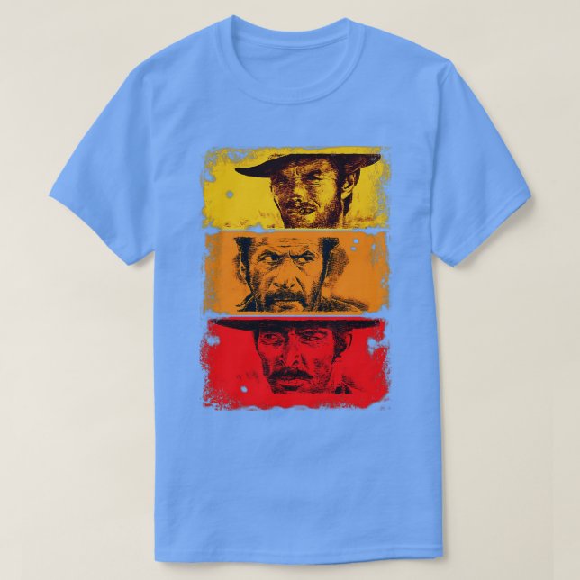 Camiseta O Bem O Mau O Feio (Frente do Design)