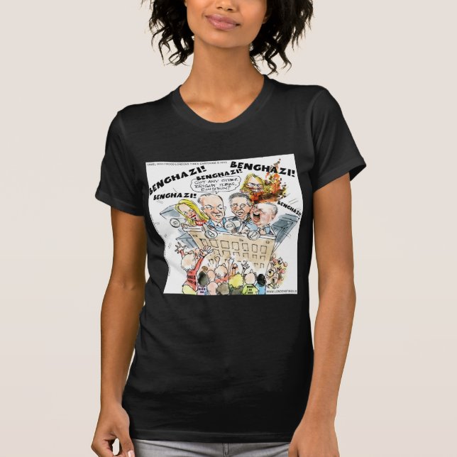 Camiseta O Benghazi Shuffle Engraçado (Frente)