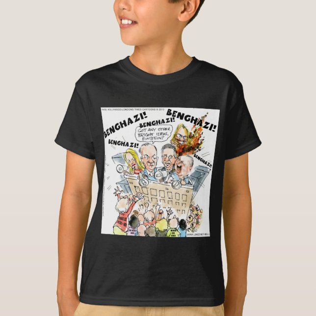 Camiseta O Benghazi Shuffle Engraçado (Frente)