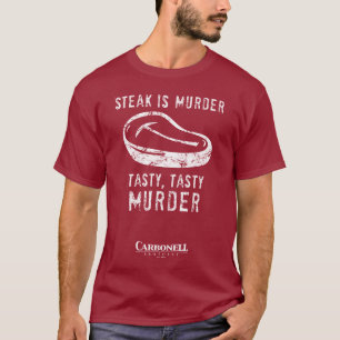 Camiseta O bife é assassinato!