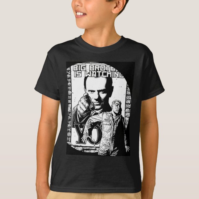 Camiseta O big brother está olhando (Frente)
