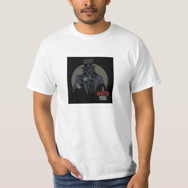 Camiseta O big brother está olhando (Frente)