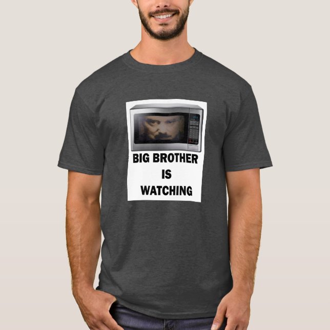Camiseta O big brother está olhando o t-shirt (Frente)