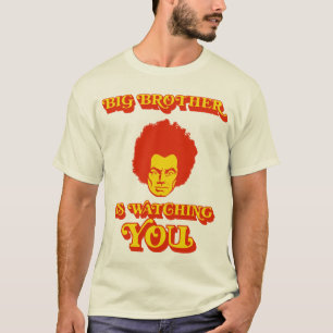 Camiseta O big brother está olhando-o (versão Funky) tee