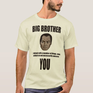 Camiseta O big brother não está interessado