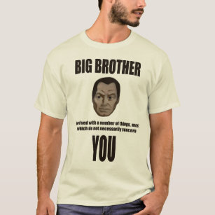 Camiseta O big brother não está interessado