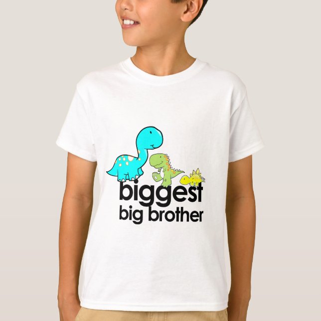 Camiseta o big brother o mais grande dos dinossauros (Frente)