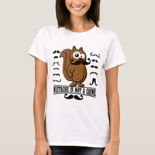 Camiseta o bigode não é um crime