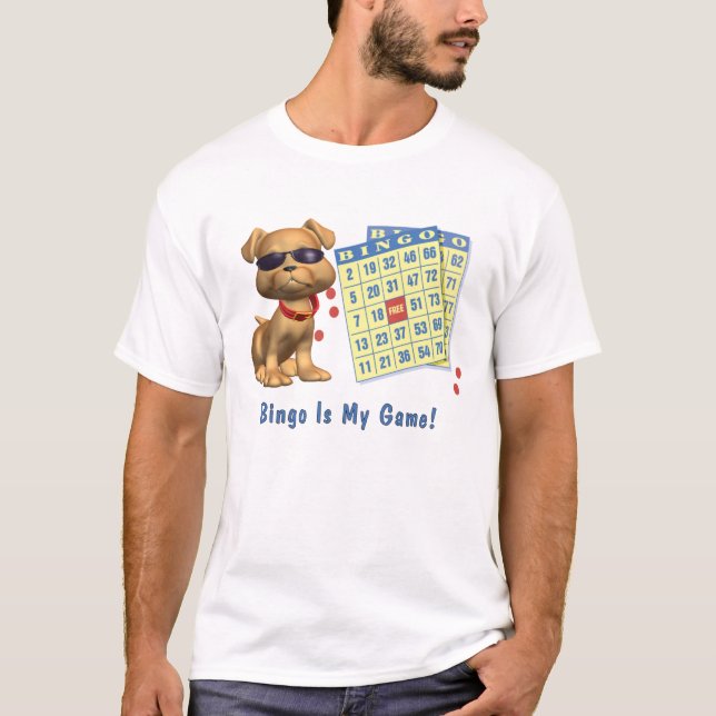 Camiseta O Bingo é meu jogo! (Frente)