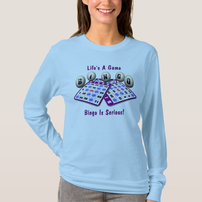 Camiseta O Bingo é sério (Frente)