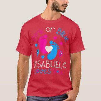Camiseta O Bisabuelo Rosa Ou Azul Te AmaRevolução Do Gênero