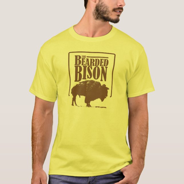 Camiseta O bisonte farpado (Frente)