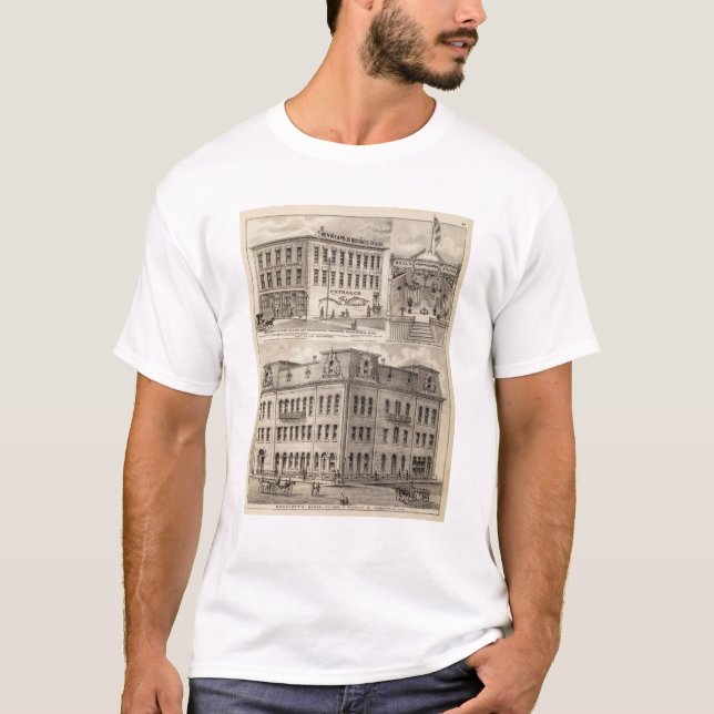 Camiseta O bloco de Brackett, Minnesota (Frente)