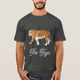 Camiseta O Bloco de Cores do Tigre