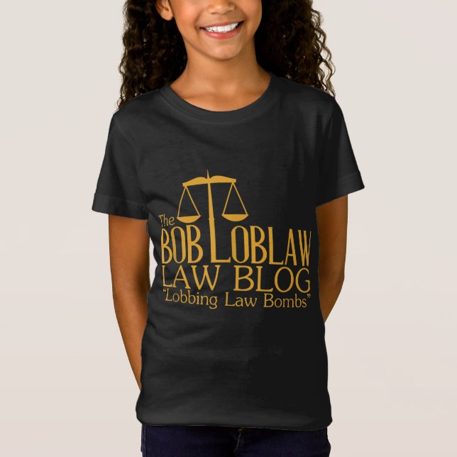 Camiseta O blog Bob Loblaw Law (Frente)