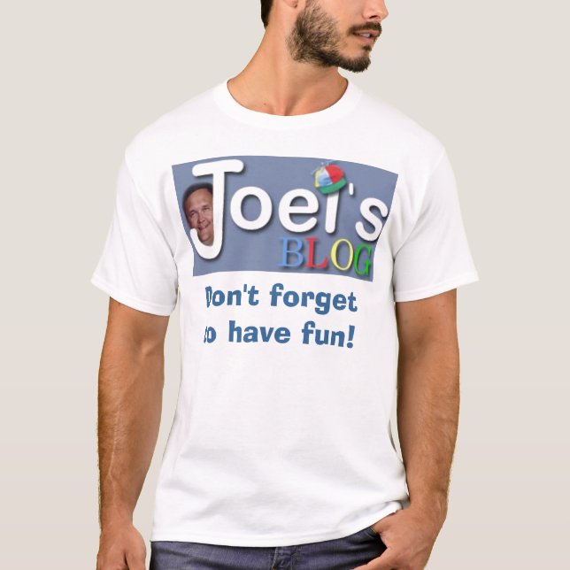 Camiseta O blogue de Joel (Frente)