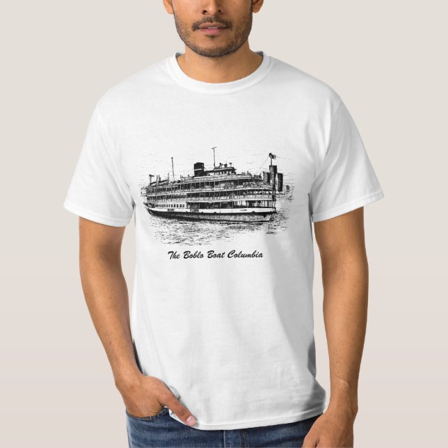 Camiseta O Boblo Boat Columbia ~ Ste. Clair (Frente)