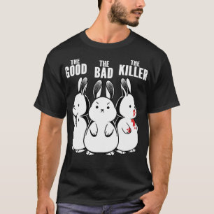Camiseta O Bom O Mau E O Coelho Assassino por Tobe Fon