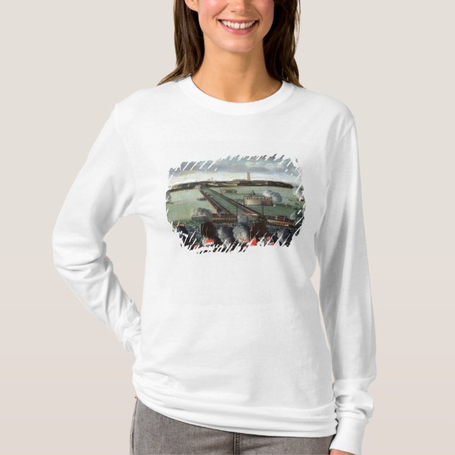 Camiseta O bombardeio de Dunkirk (Frente)