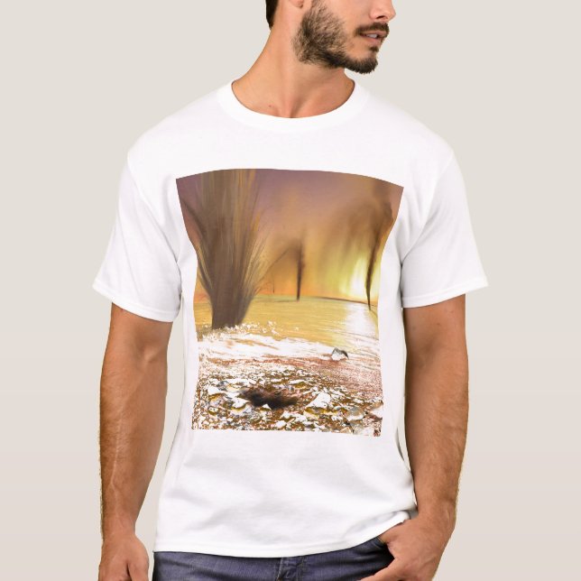 Camiseta O boné polar sul marciano (Frente)