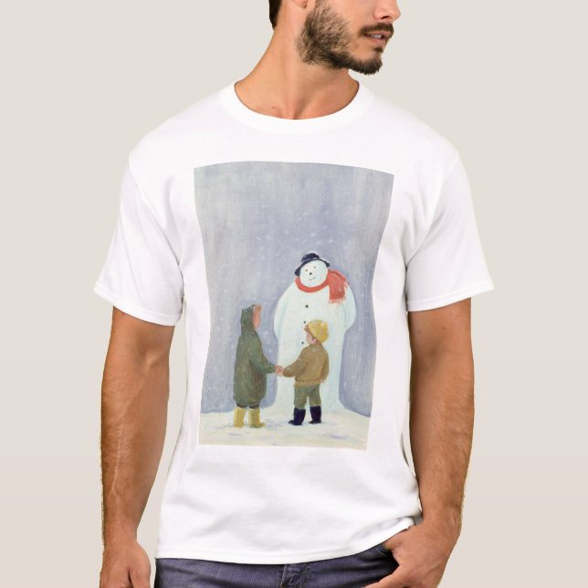 Camiseta O boneco de neve (Frente)