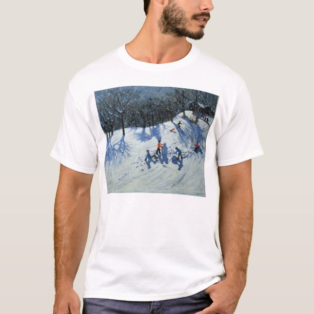 Camiseta O boneco de neve 2 (Frente)