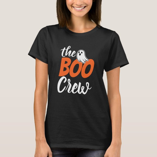 Camiseta O Boo Crew Halloween (Frente)
