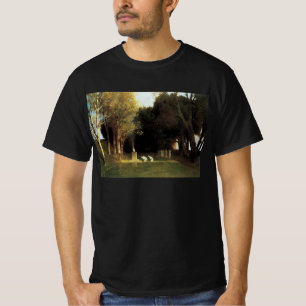 Camiseta O Bosque Sagrado por Arnold Bocklin, Arte Antiga