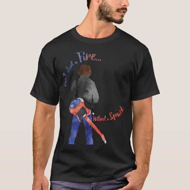 Camiseta O Boss Minimal retrô (Frente)