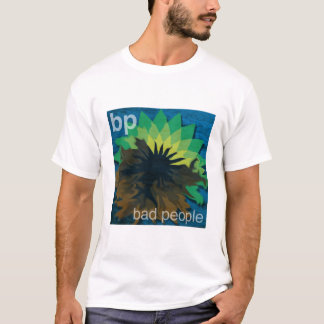 Camiseta o bp representa pessoas más